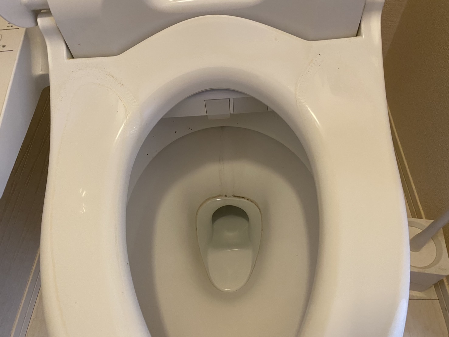 トイレの清掃