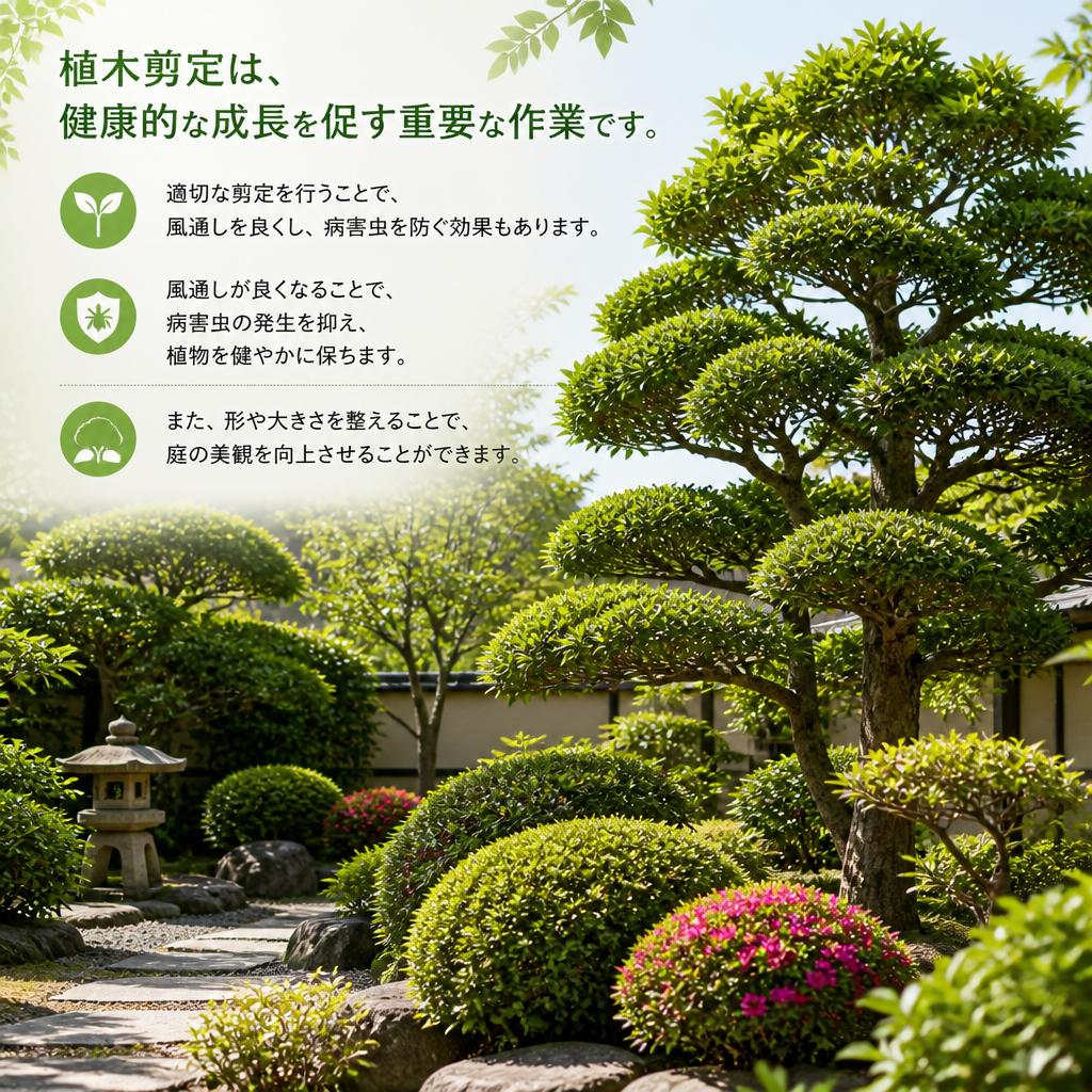 植木剪定のメリット