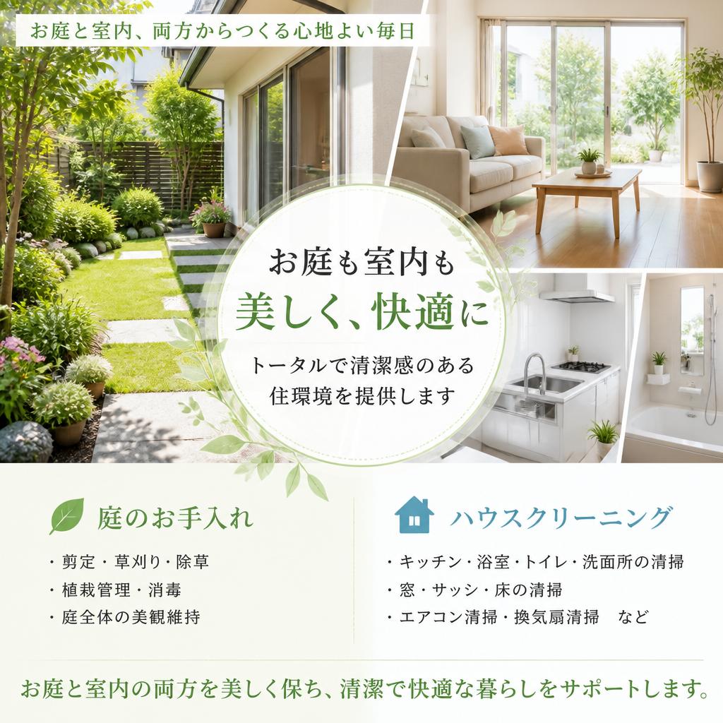ハウスクリーニングとの親和性
