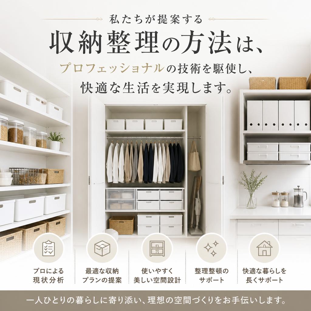 プロの収納整理術