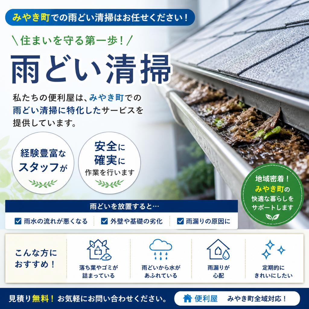 みやき町の家庭用清掃サービス