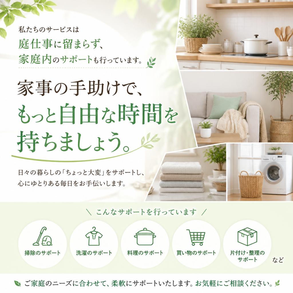 5. 家庭サポートのご提案