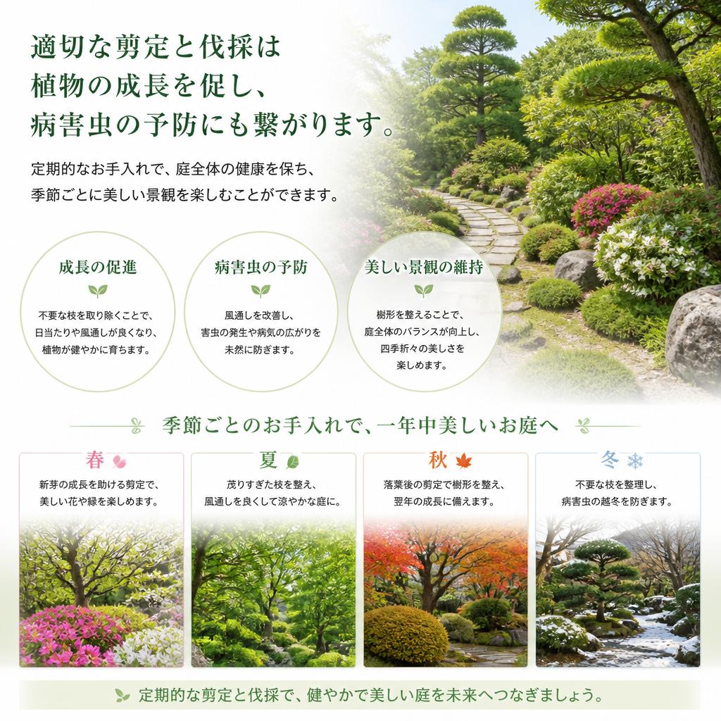 剪定・伐採の重要性とは？