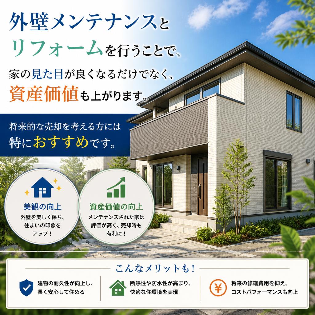 リフォームが資産価値を向上させる理由