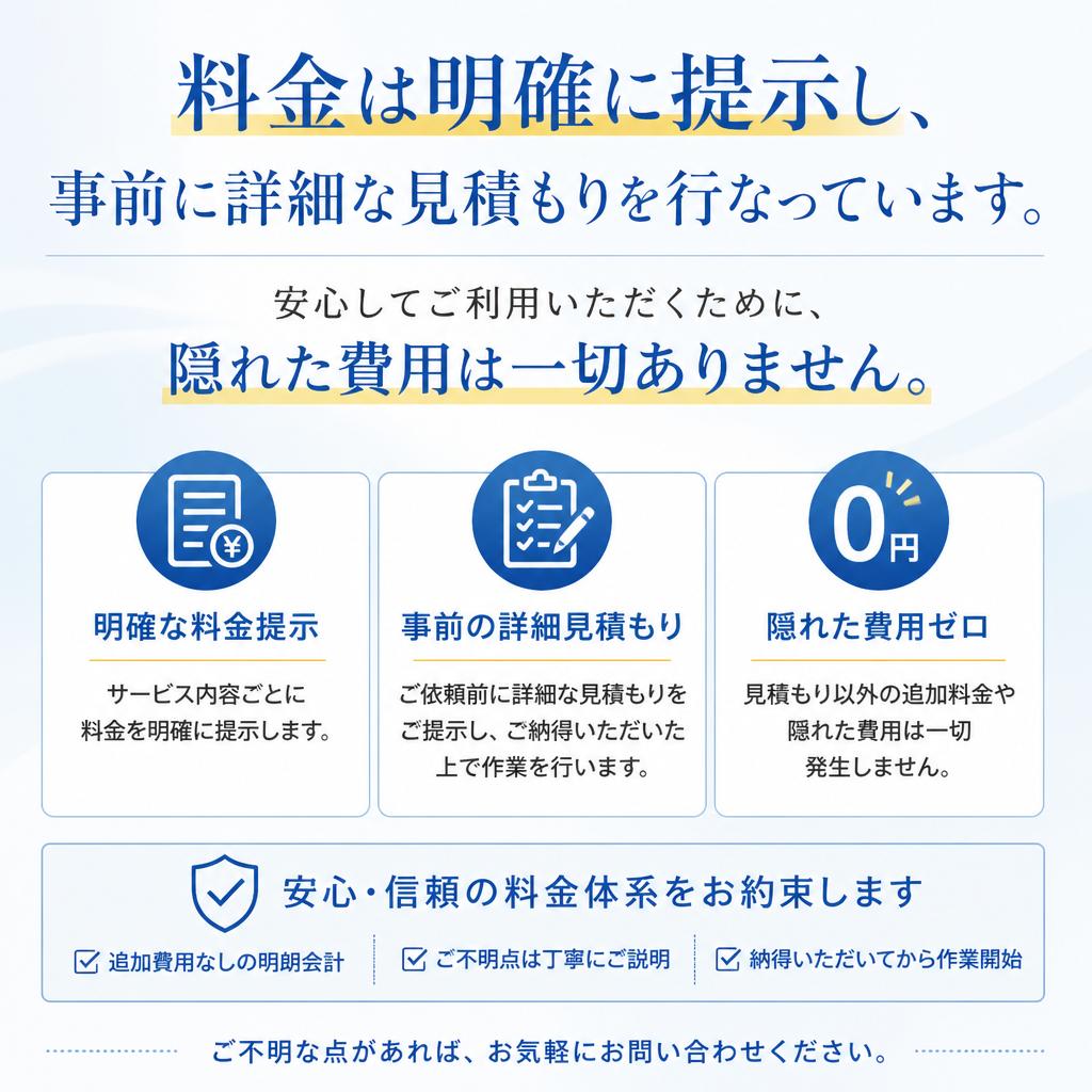 料金プランの透明性