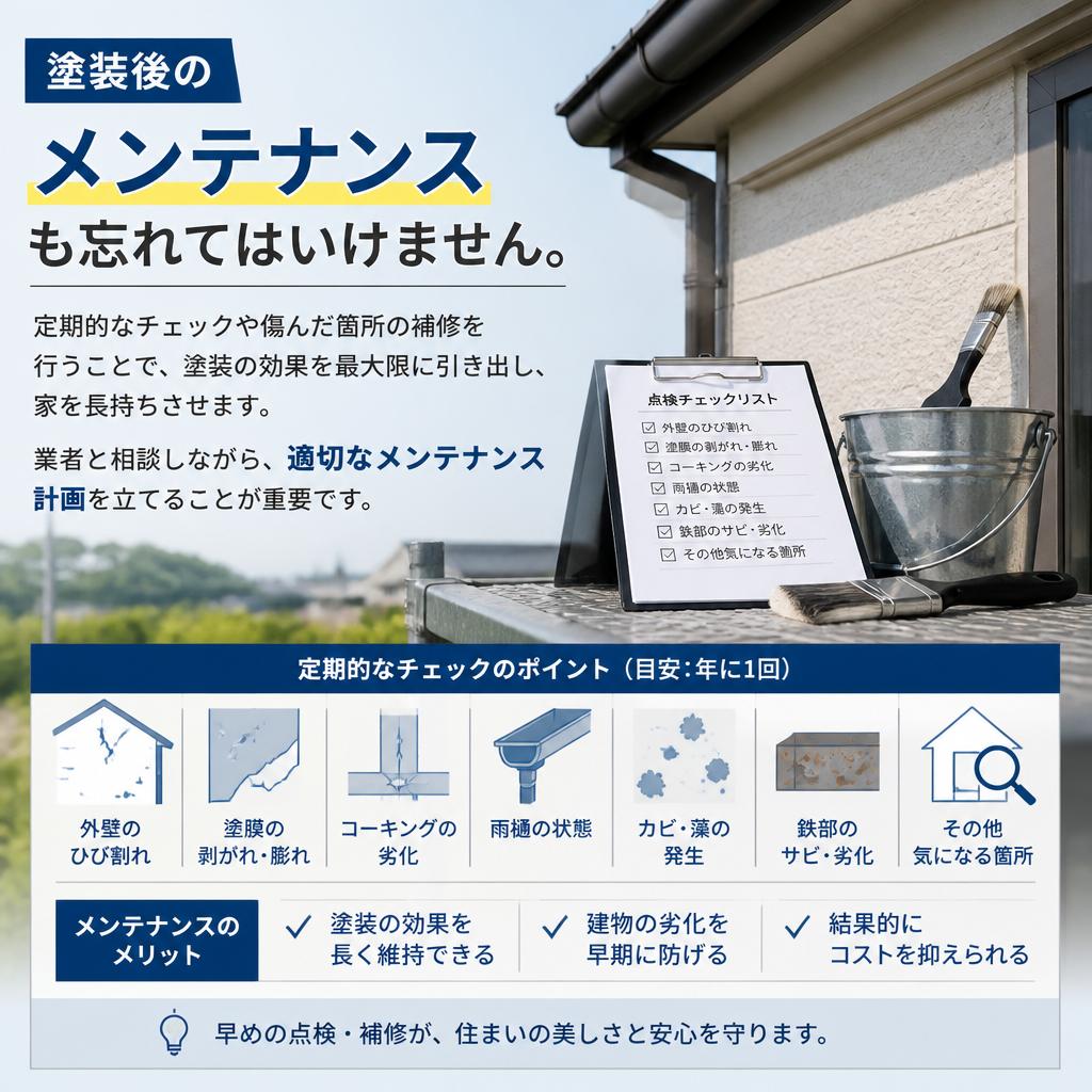 メンテナンスの重要性