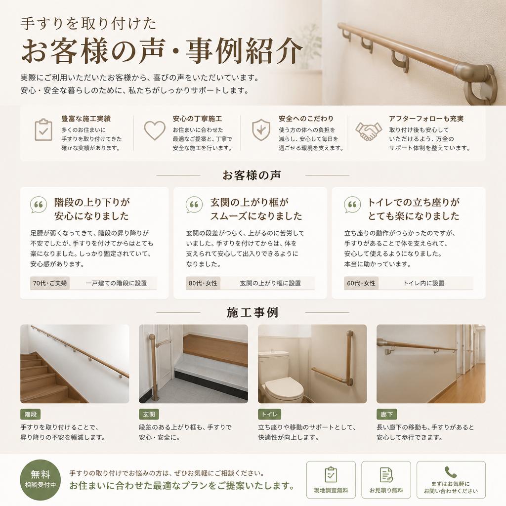 お客様の声（事例紹介）