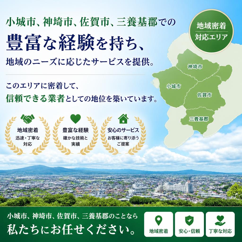 地域密着型の便利屋としての特長