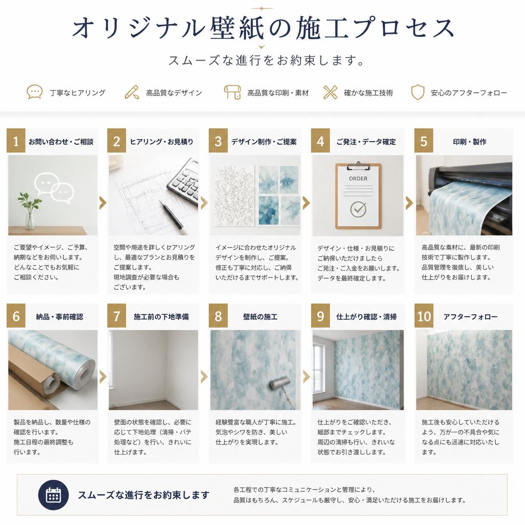 施工の流れ