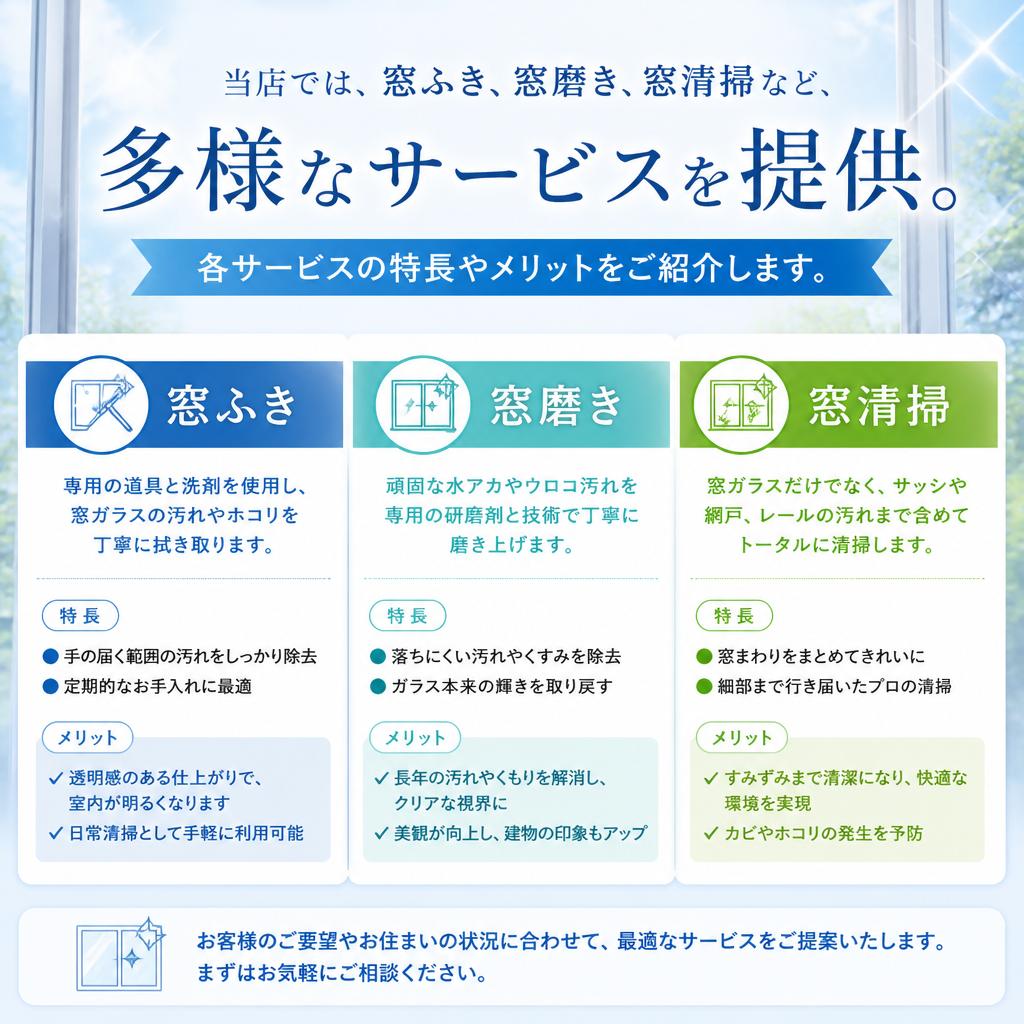 サービスの種類