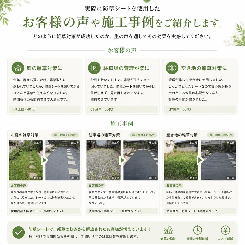 お客様の声