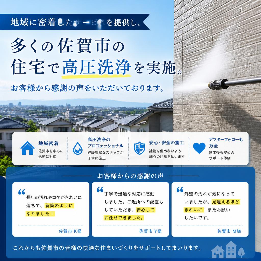 佐賀市の豊富な成功例