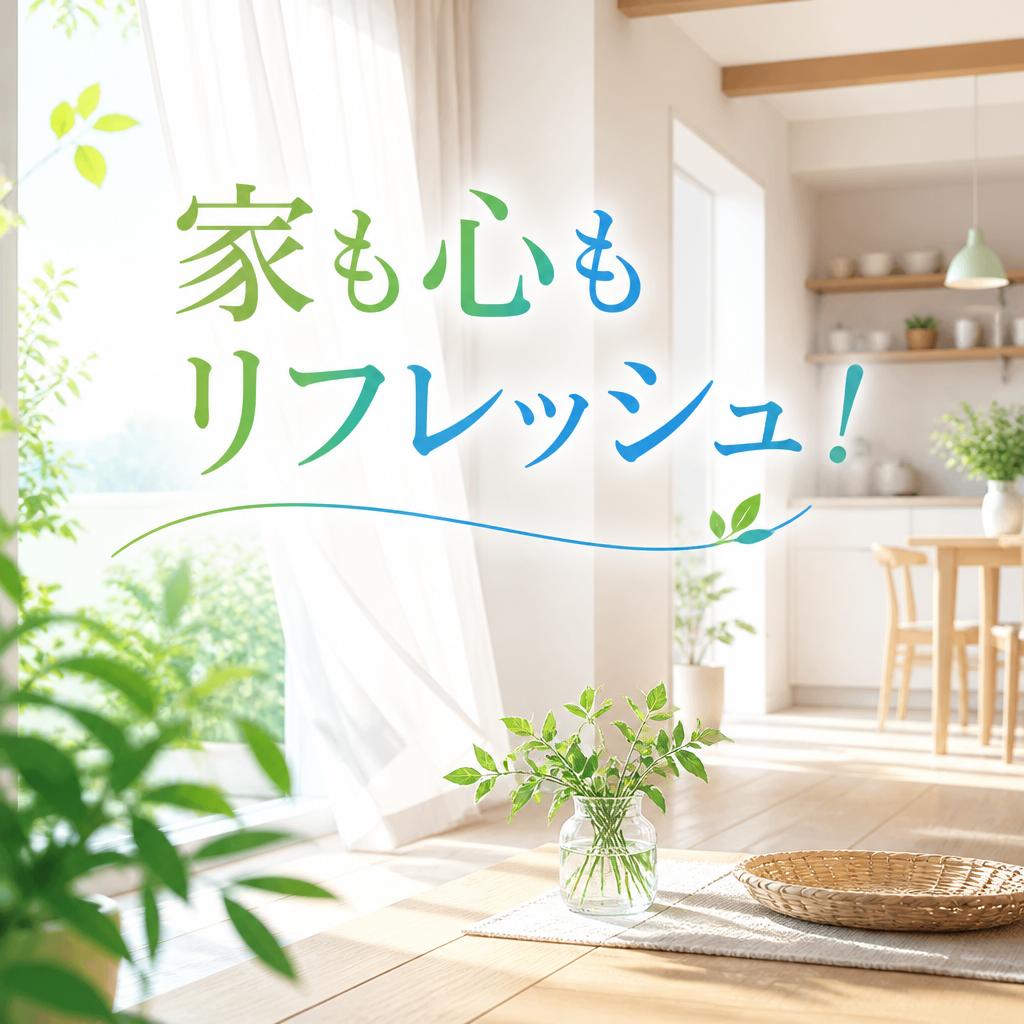 家も心もリフレッシュ！