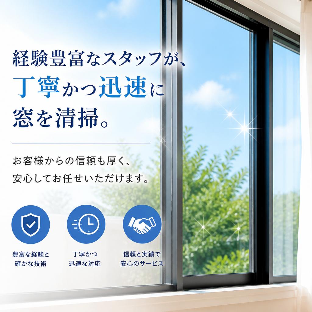 清掃業者の信頼性