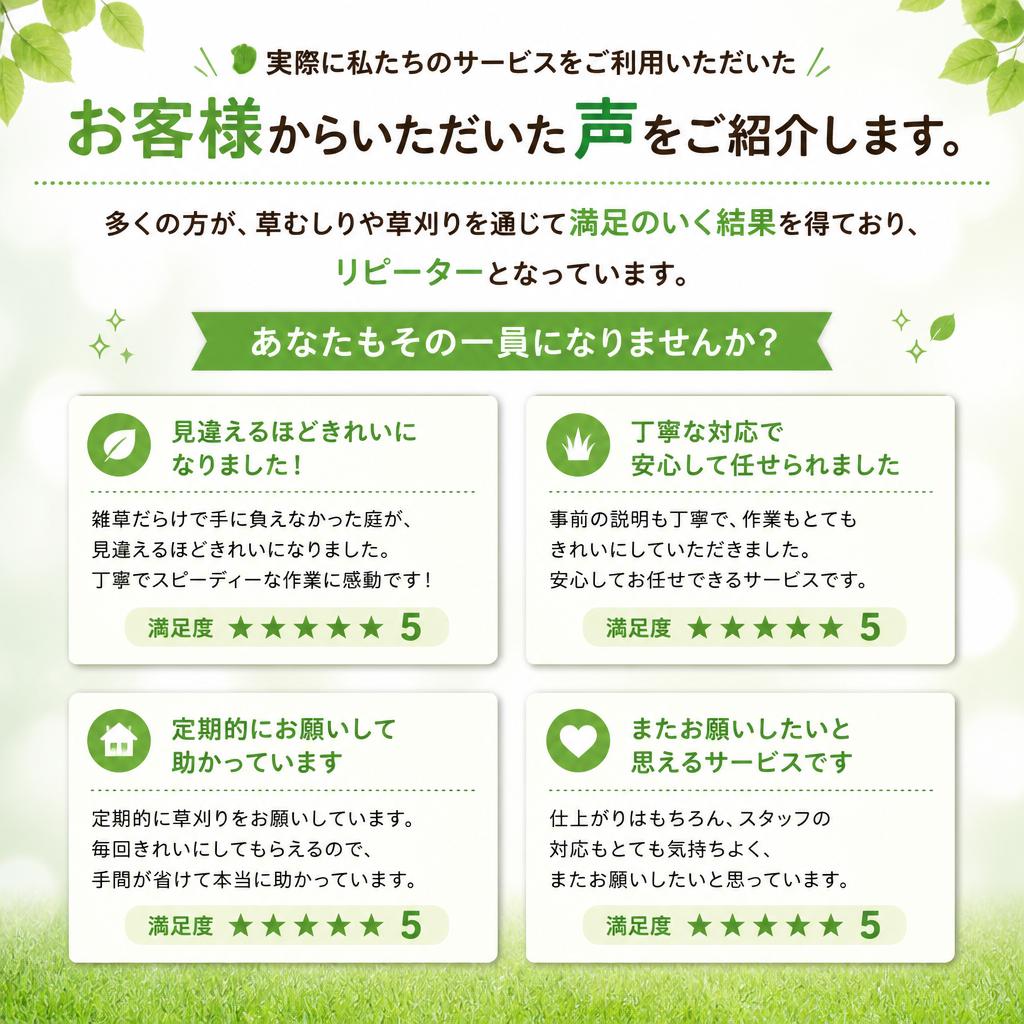 お客様の声