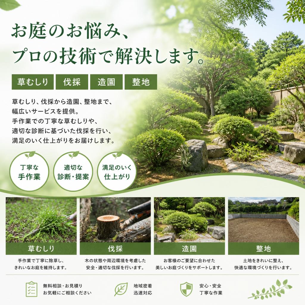 多彩なサービスメニュー