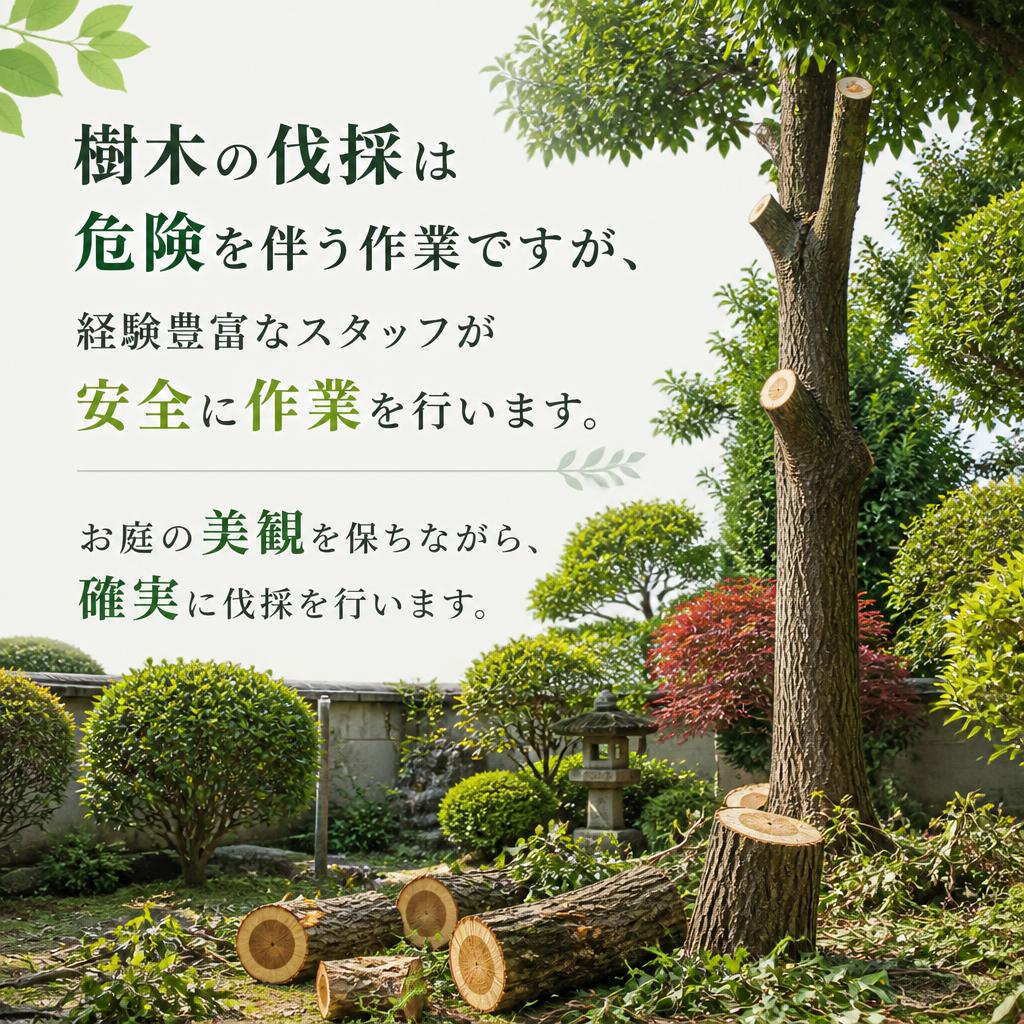 安心・信頼の伐採サービス