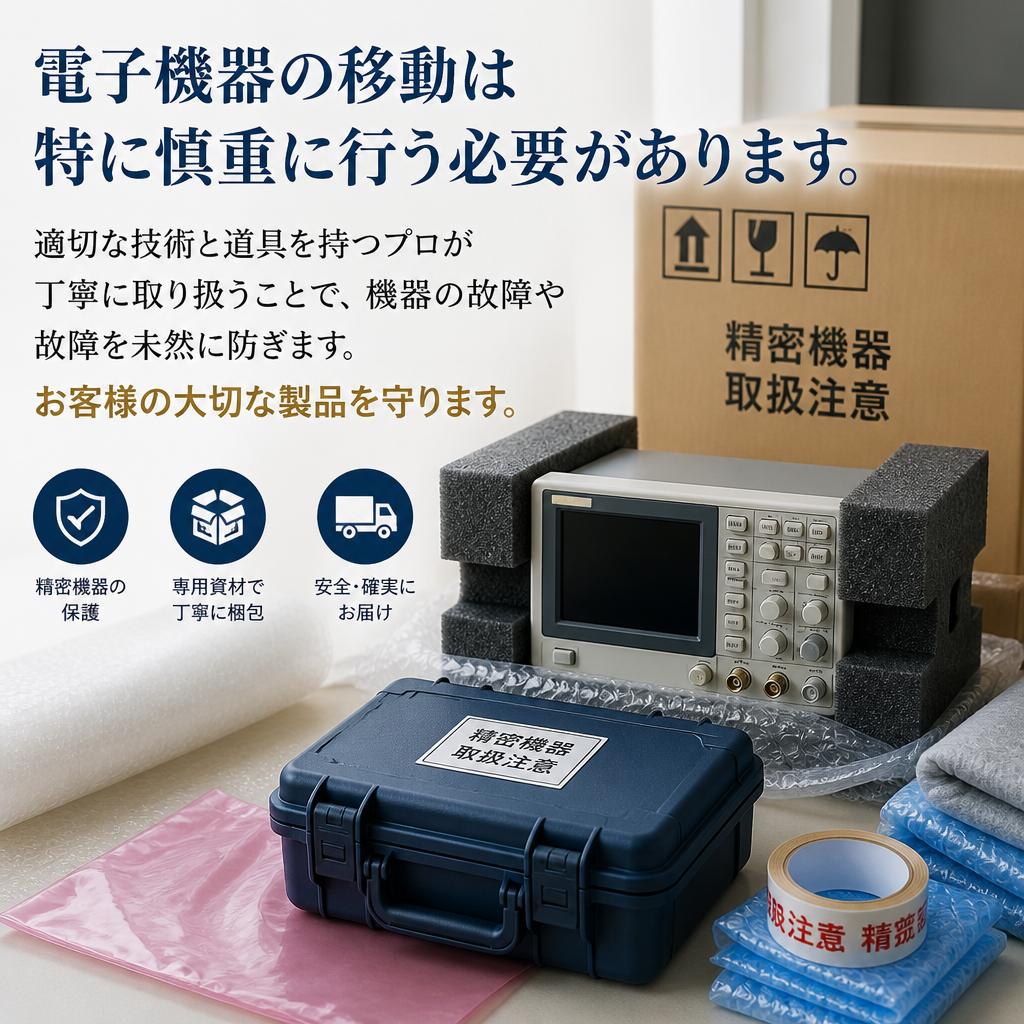 3. 電気製品の移動も安心サポート