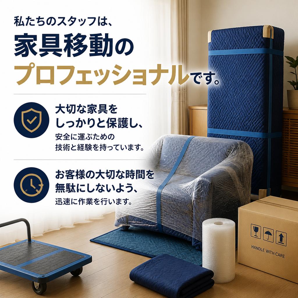 経験豊富なスタッフによる安心のサービス