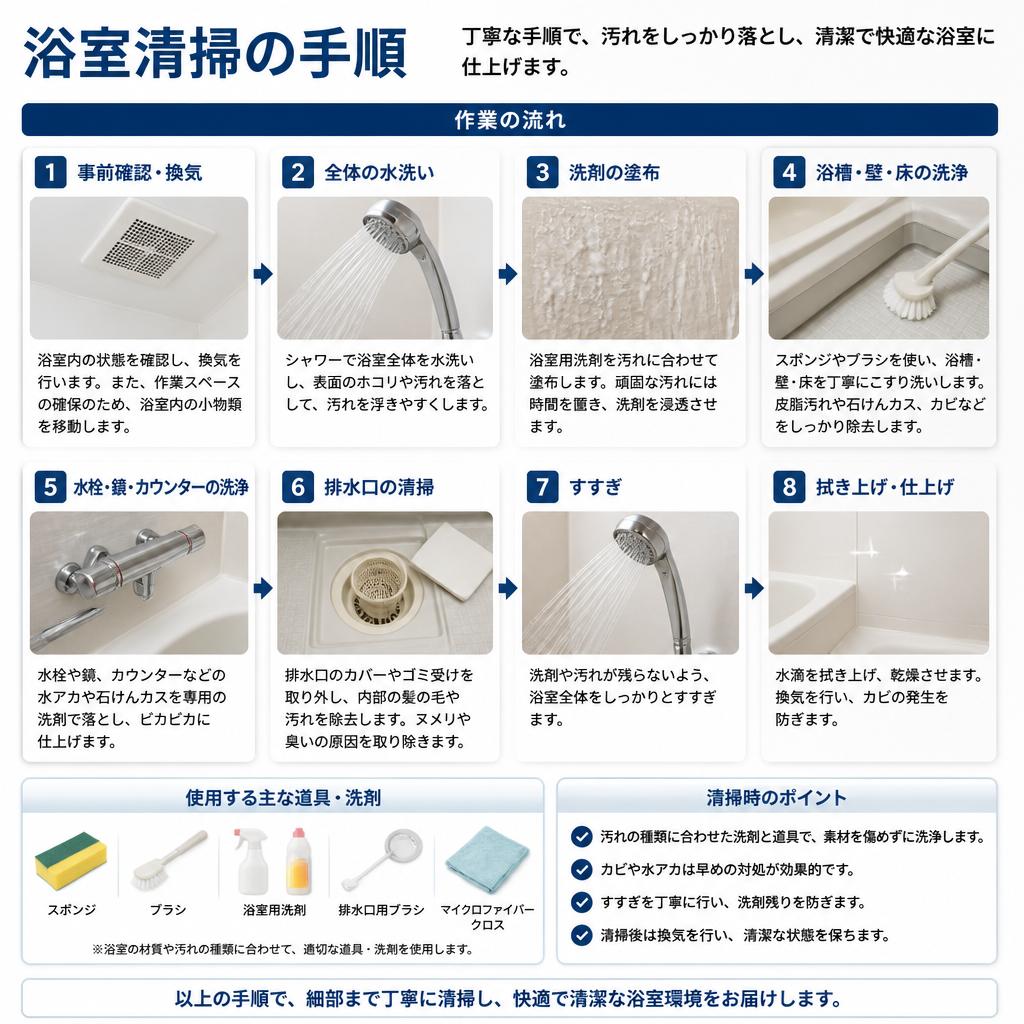 3. 清掃の手順