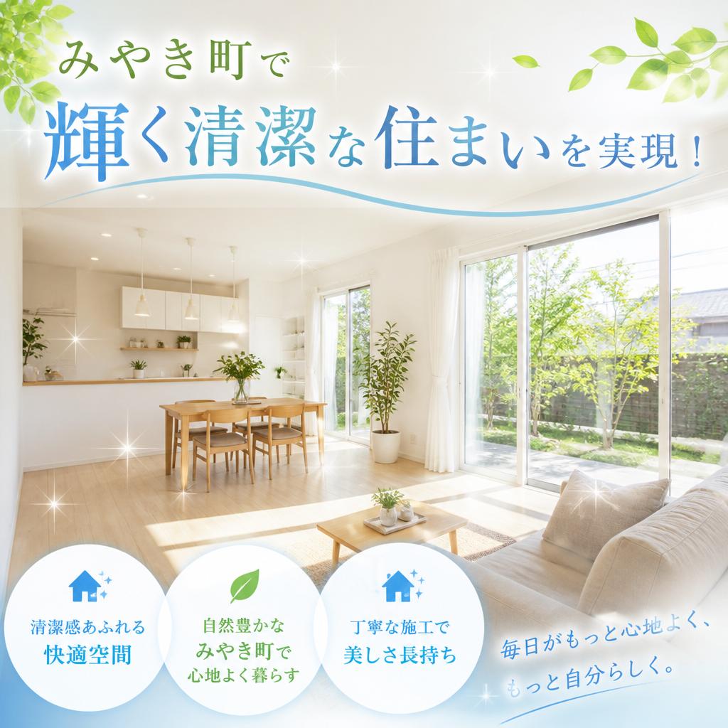みやき町で輝く清潔な住まいを実現！