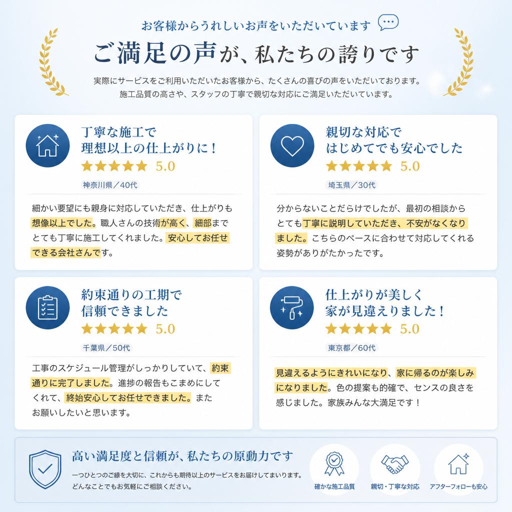 3. お客様の声