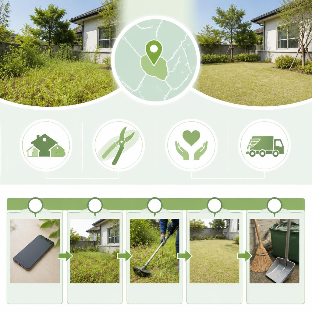 便利屋が提供する草むしり・草刈りサービス