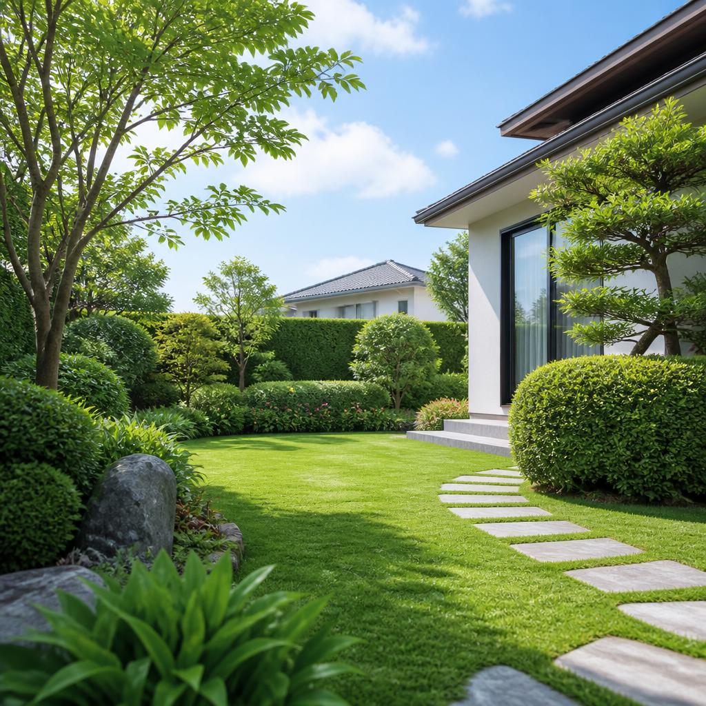 快適な住環境は、庭づくりから！草刈りとせんていで理想の庭を実現！