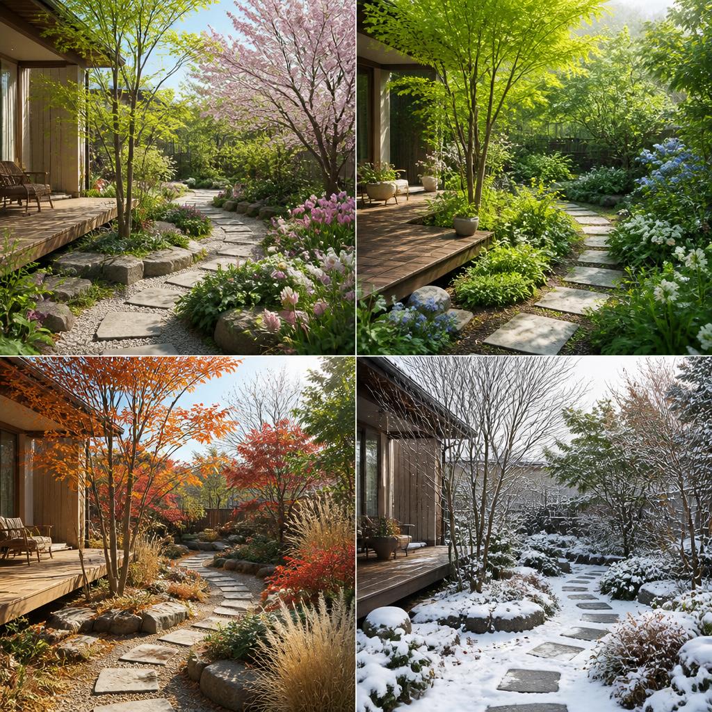 緑地管理のための庭のリフォーム