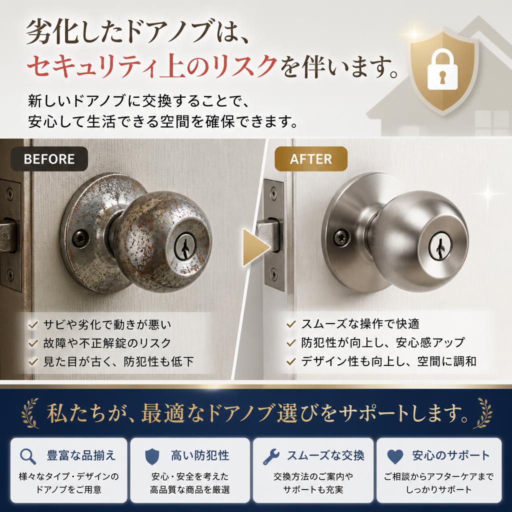 2. ドアノブがもたらす安心