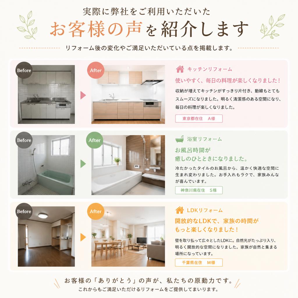 お客様の声