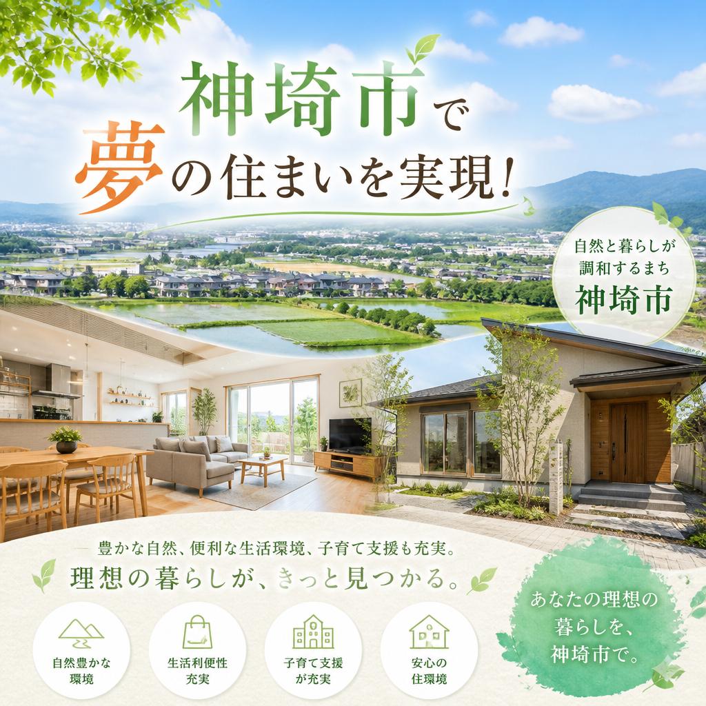 神埼市で夢の住まいを実現！